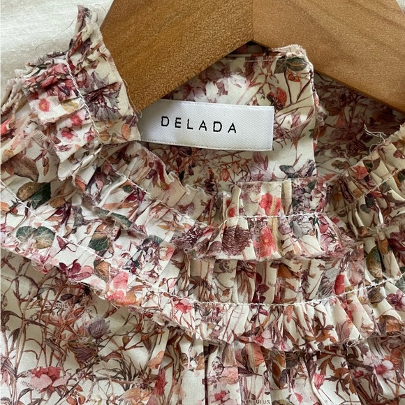 Delada Cut Out Floral Maxi Dress - Picture 3 of 6